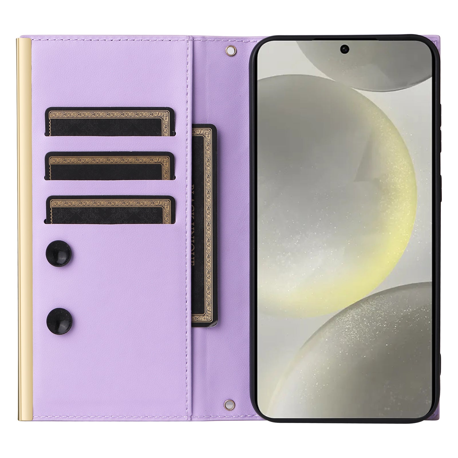For Samsung Galaxy S24 Stand Wallet Phone Case PU Leather Flip Cover with Shoulder Strap For Samsung Galaxy S24 Stand Wallet Phone Case PU Leather Flip Cover with Shoulder Strap